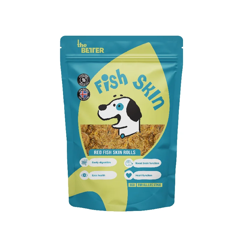 - How is Birgi dog foodThe Better Fish Skin Red Skin Rolls