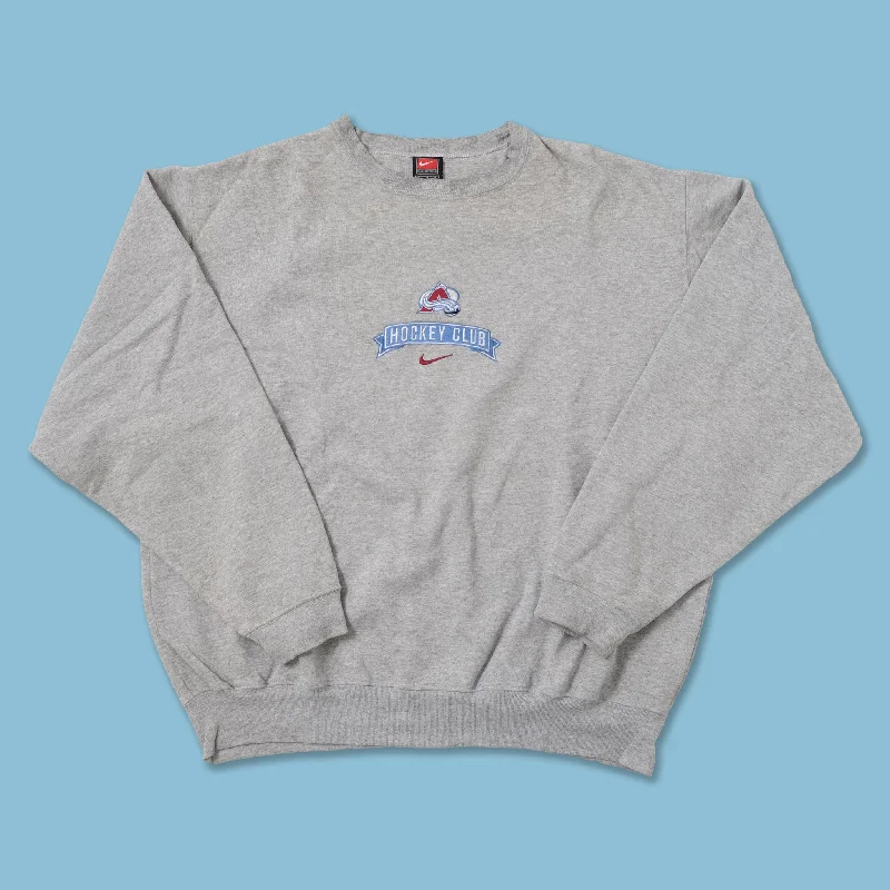 - Dog disposable foam shower gelVintage Nike Colorado Avalanche Sweater Large