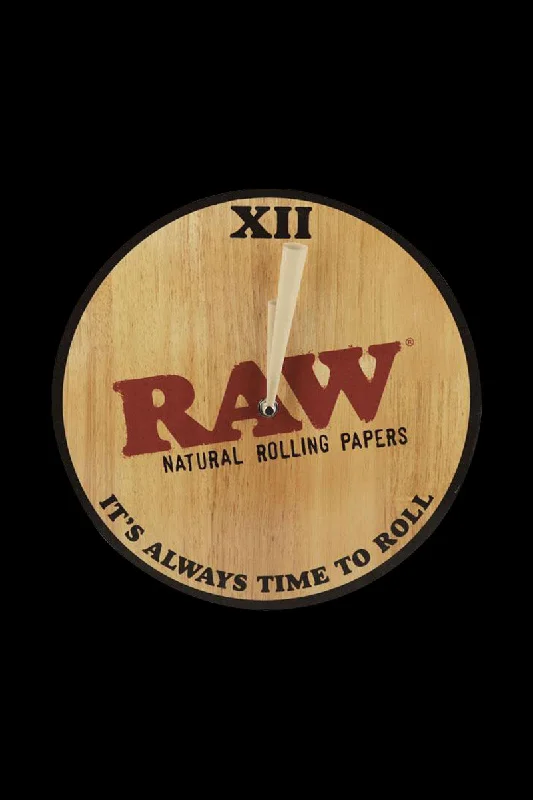 - Organic cotton dog bibsRAW Wood Wall Clock