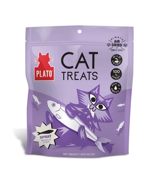    - Cat food nutritional analysis  Plato Cat Air-Dried Treats Baltic Sprat