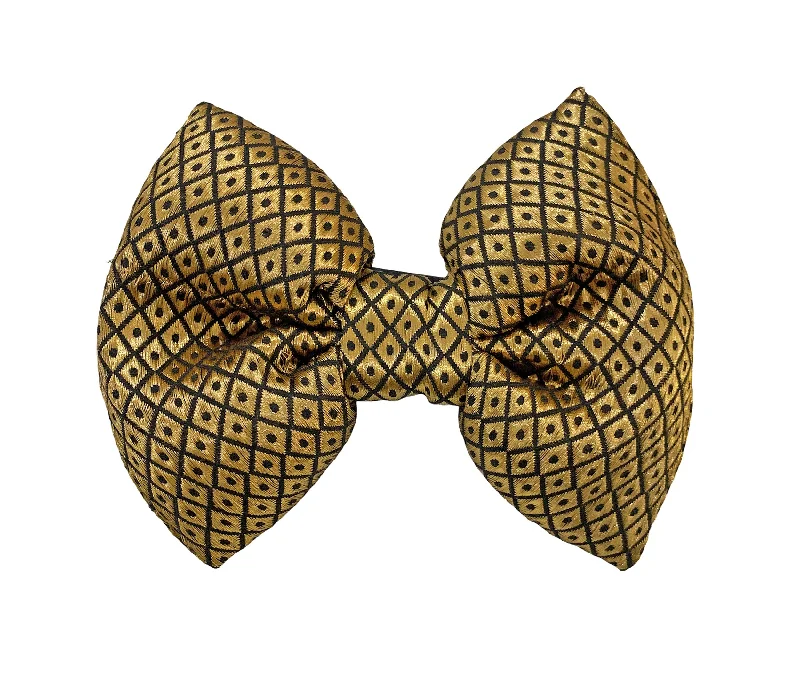 Bow Tie for Pets: Festive Dog Bow Tie for Weddings and Occasions (Golden)