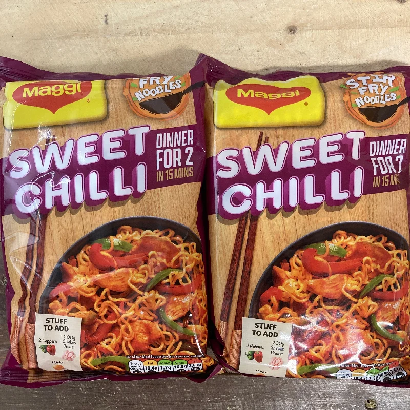 - Pet vitamin complex nutrition tablets2x Maggi Stir Fry Noodles Sweet Chilli Flavour (2x185g)