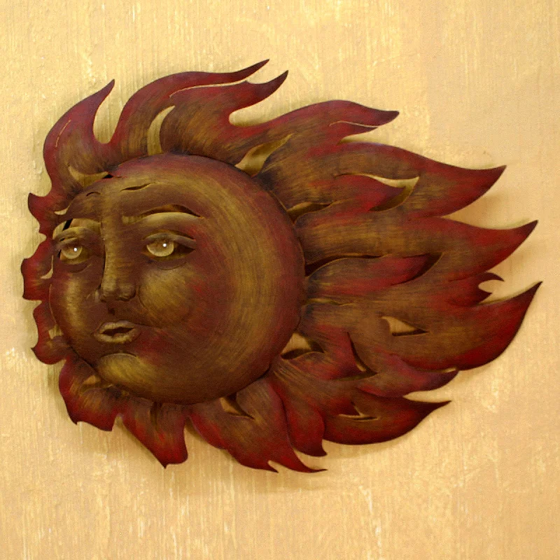 - Pet monitor with cameraThe Sun's Song Fair Trade Steel Wall Art Sculpture