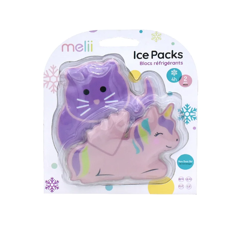 - Climbing pet constant temperature heating padMelii Gel Ice 2 Pack - Unicorn  + Cat