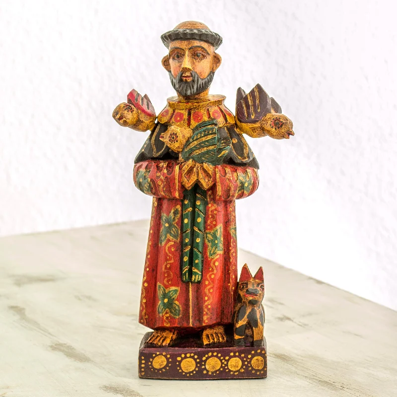 - Durable nylon dog leash wholesaleFaithful Saint Hand Painted Pinewood Saint Francis Statuette - Durable nylon dog leash wholesaleFaithful Saint Hand Painted Pinewood Saint Francis Statuette