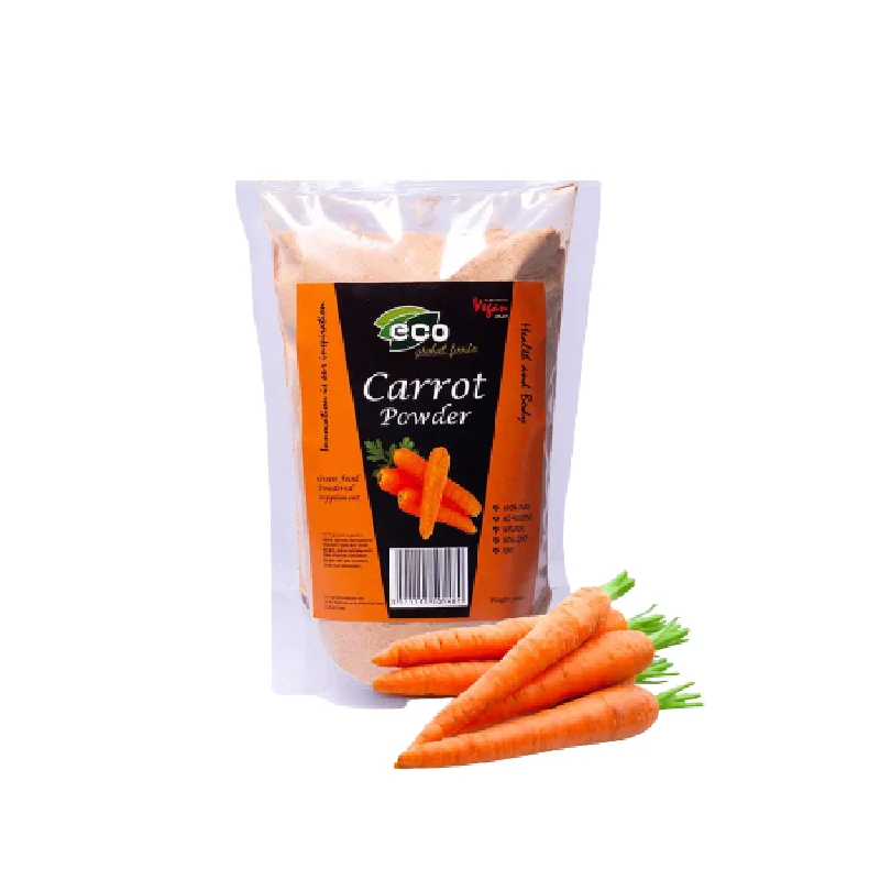 - Organic cotton dog bibsECO CARROT POWDER 300 GM