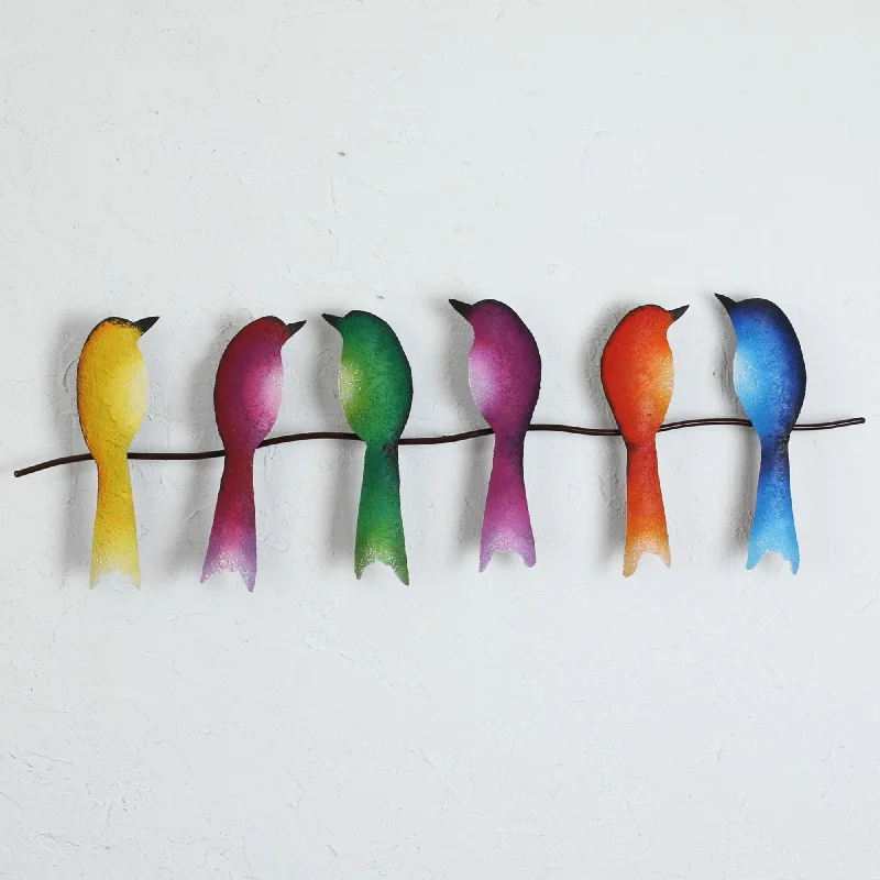 -Anti-slip claw protection raincoat FOR dogsSinging Sextet Steel Wall Sculpture of Six Colorful Birds from Mexico -Anti-slip claw protection raincoat FOR dogsSinging Sextet Steel Wall Sculpture of Six Colorful Birds from Mexico
