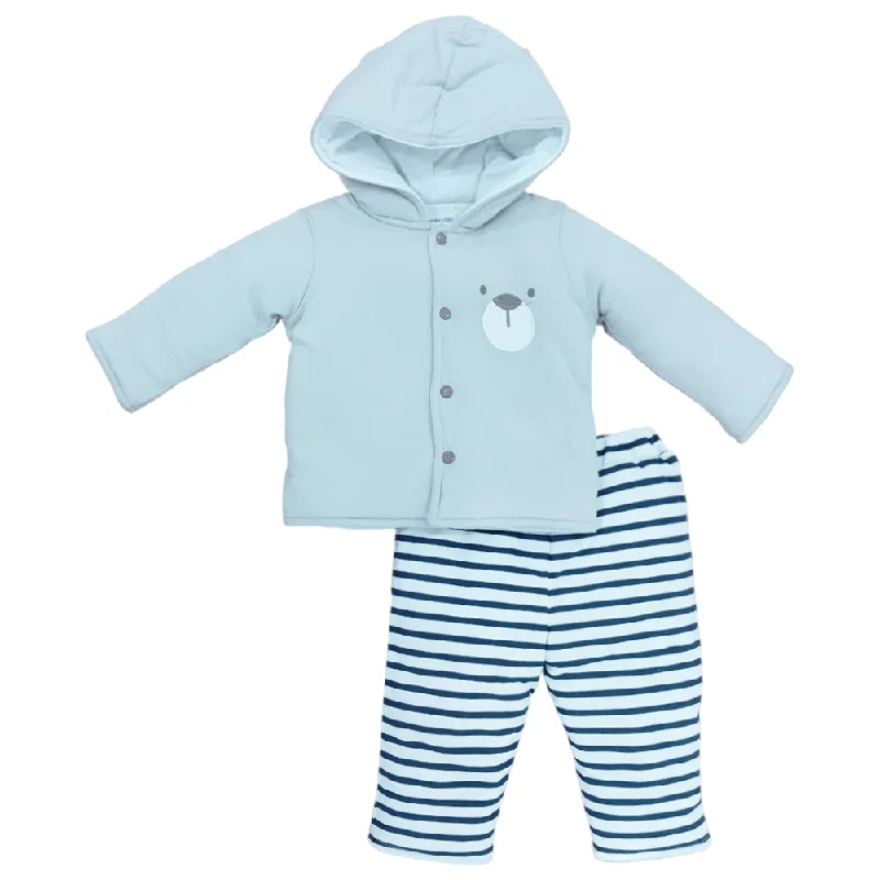 - Pet monitor with cameraBOYS L/S 2PC QUILTED PAJAMA SUIT HOODED MZW-24 0-3M 241-012 - Pet monitor with cameraBOYS L/S 2PC QUILTED PAJAMA SUIT HOODED MZW-24 0-3M 241-012
