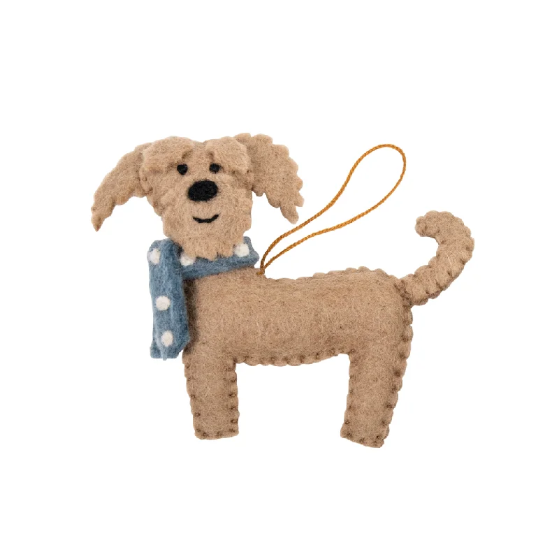 - Teething and chewing toys for puppiesPashom Christmas Decoration - Labradoodle Gold STANDING - Teething and chewing toys for puppiesPashom Christmas Decoration - Labradoodle Gold STANDING