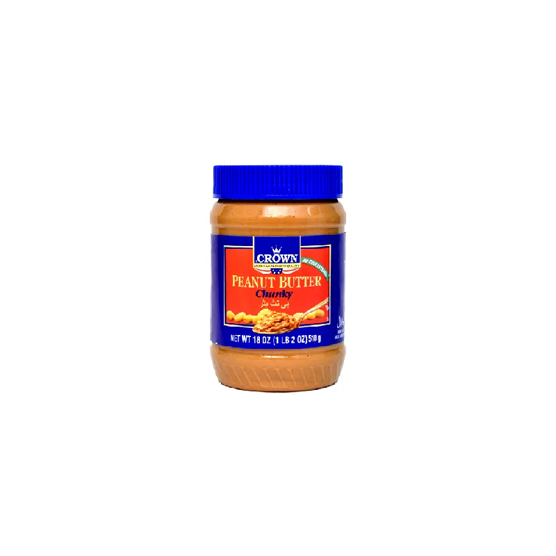 - Rabbit grass rack to prevent waste food boxCROWN PEANUT BUTTER CHUNKY 510 GM