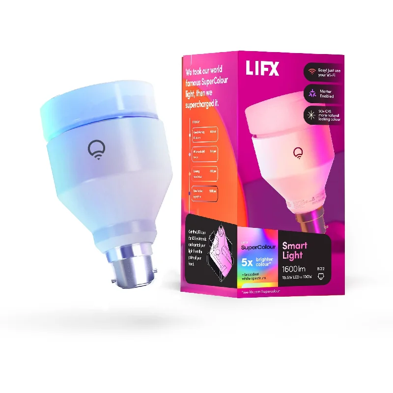  -Anti-scratch sofa protective coverLIFX Colour 1600lm B22 Bayonet Cap Smart Bulb