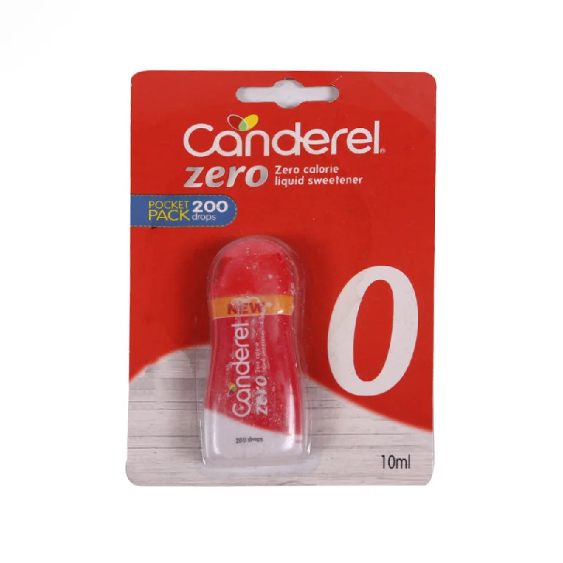 - Foldable and portable cat bagCANDEREL ZERO CALORIES LIQUID SWEETNER 10ML
