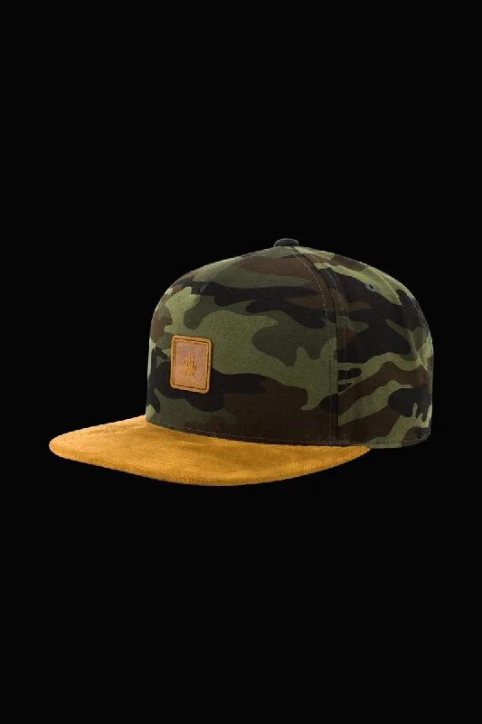 ---No Bad Ideas "Hendrix" Camo Snapback Cap