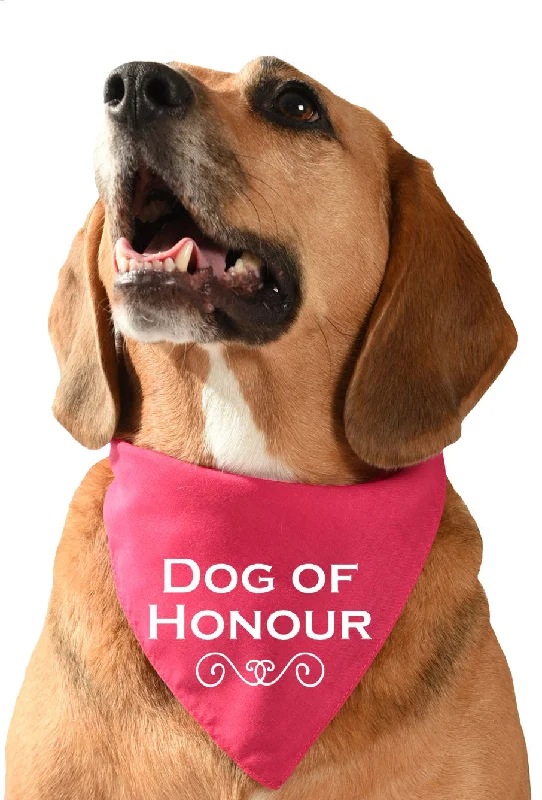 Dog of Honour- wedding bandana for your dog