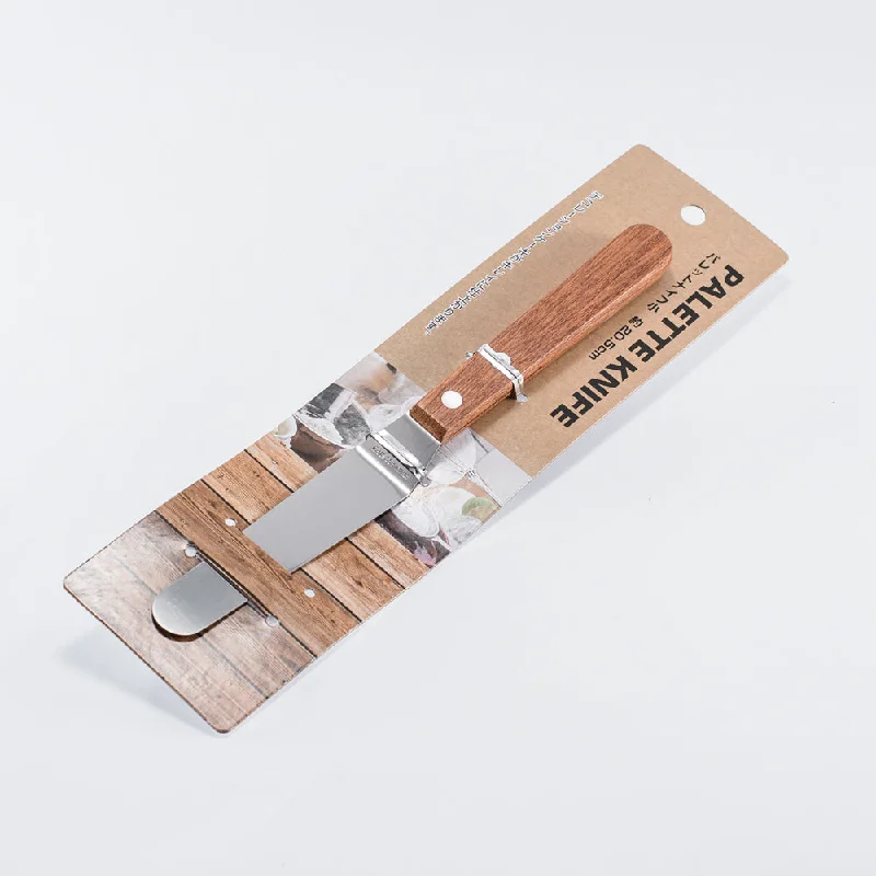 - Custom pet birthday cakePalette Knife (Cooking/Wood Handle/20.5x2.2cm)