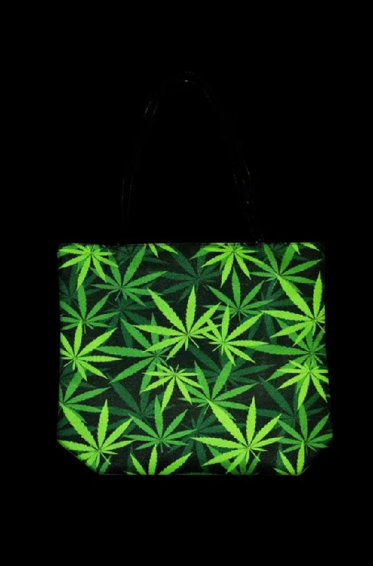 - Deodorizing cat litter tofu litterJute Rope Handled Tote Bag - Hemp Leaves