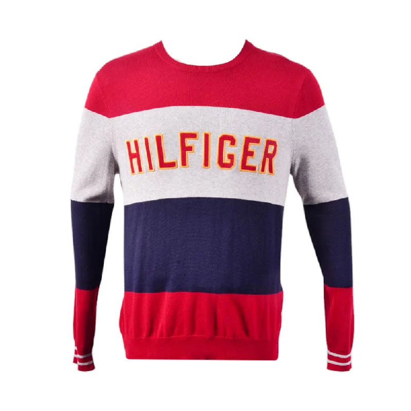 ---TH L/S CREW NECK SWEATER 78J1005651 RED XL IRW 20