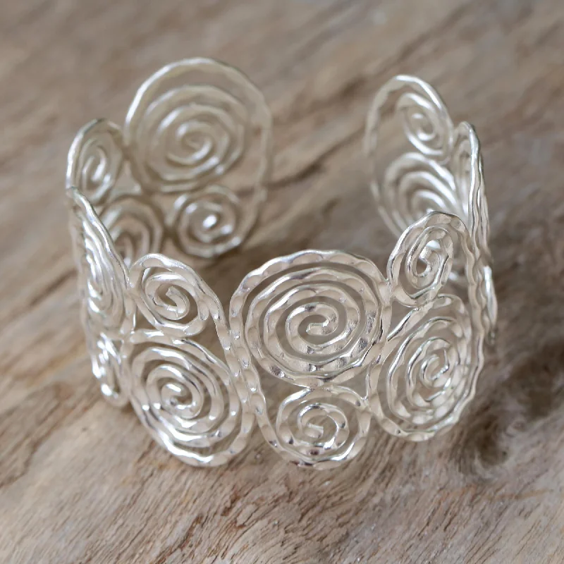 - Degradable pet feces bagTribal Universe Thai Sterling Silver Cuff Bracelet