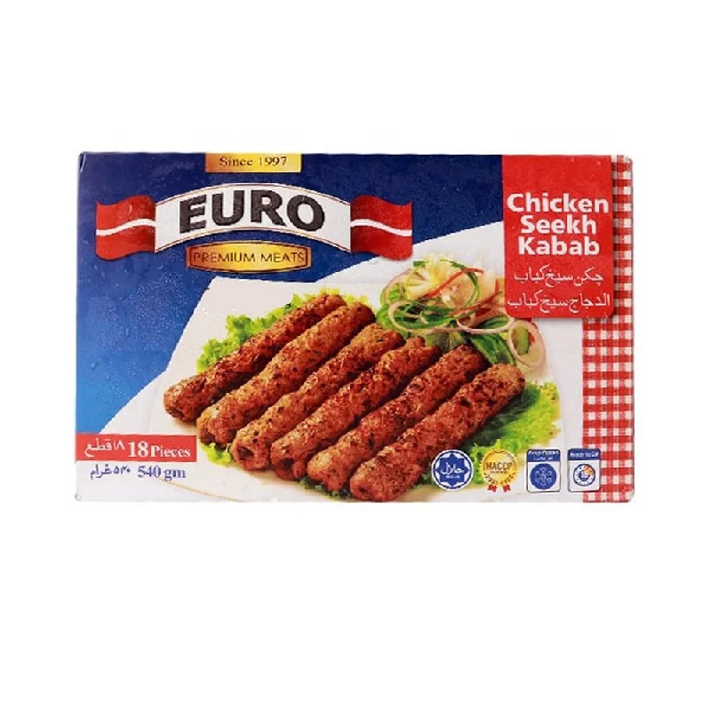 - Chinchilla cooling ice nest ceramic plateEURO CHICKEN SEEKH KABAB (ECONOMY) 540 GM - Chinchilla cooling ice nest ceramic plateEURO CHICKEN SEEKH KABAB (ECONOMY) 540 GM