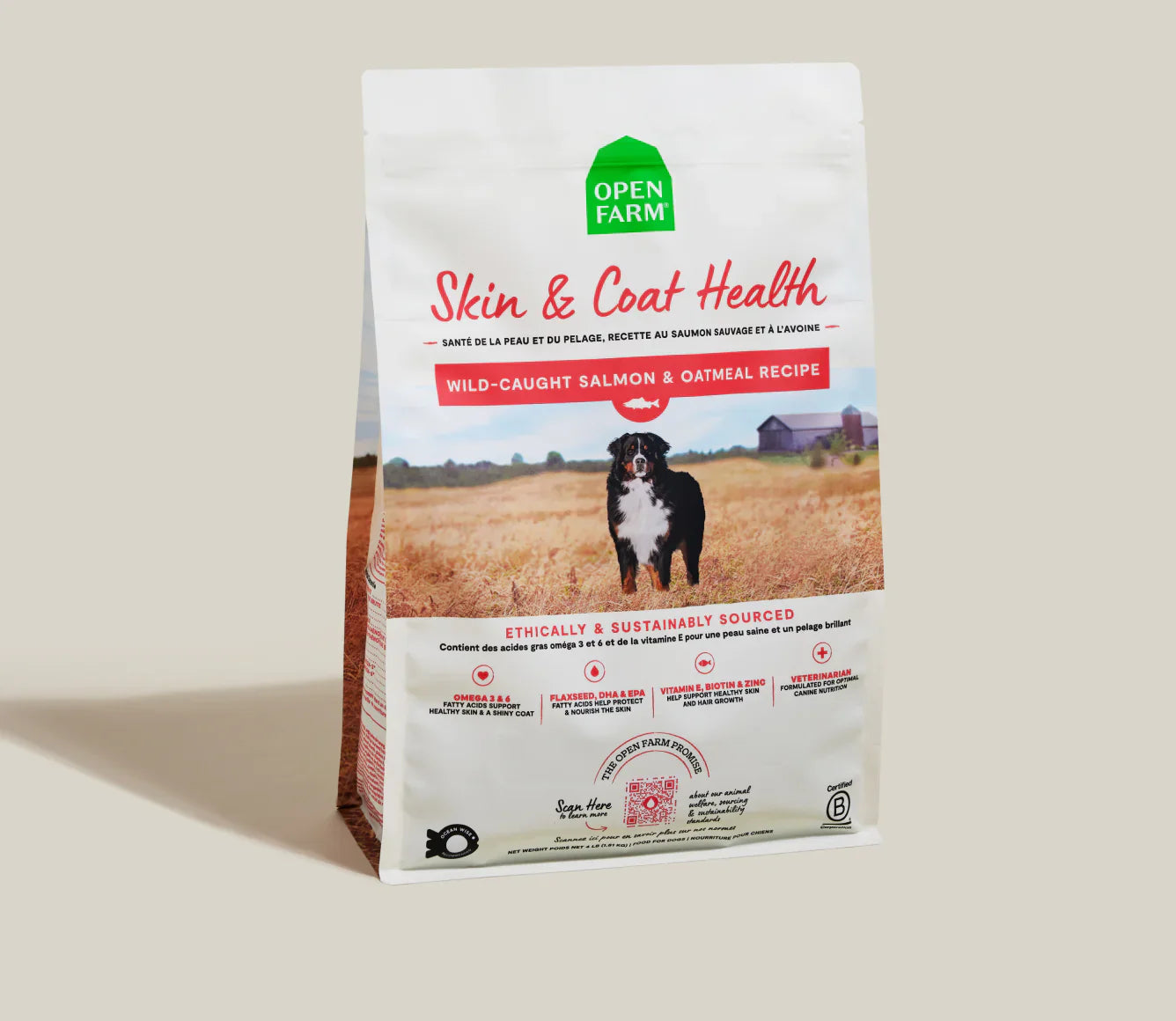 - Cat stress soothing sprayOpen Farm Salmon & Oatmeal Skin & Coat Health Dog Kibble