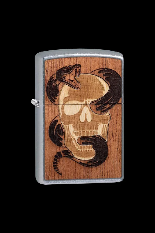 - Dog heart rate monitoring collarZippo & Woodchuck USA Lighter - Skull & Snake