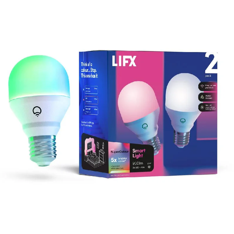 -Splash-proof food bowl AND Anti-choking slow food bowlLIFX Colour 950lm E27 Edison Screw Smart Bulb (2 Pack) -Splash-proof food bowl AND Anti-choking slow food bowlLIFX Colour 950lm E27 Edison Screw Smart Bulb (2 Pack)