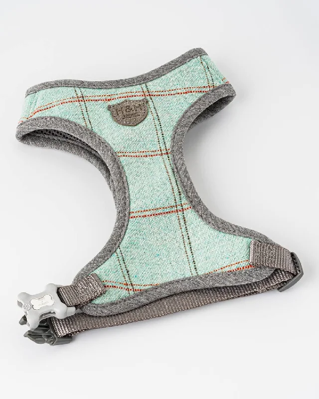 - Pet water dispenser UV sterilization versionTweed Dog Harness - Aqua Checked