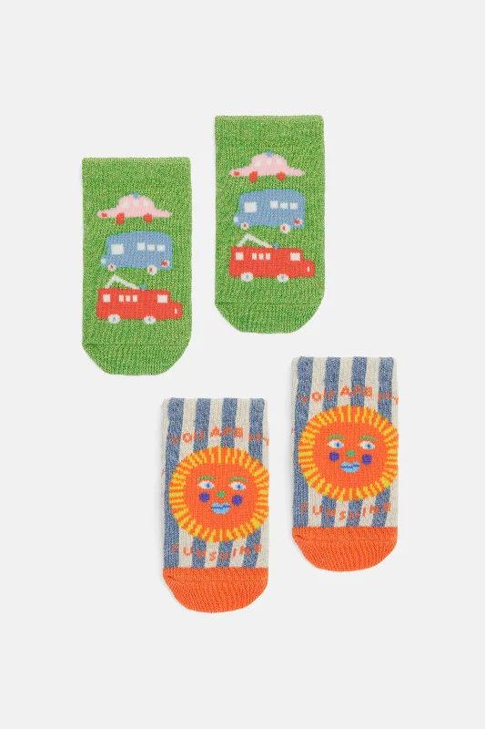- Custom pet birthday cakeSun Stripe Baby Sock Pk
