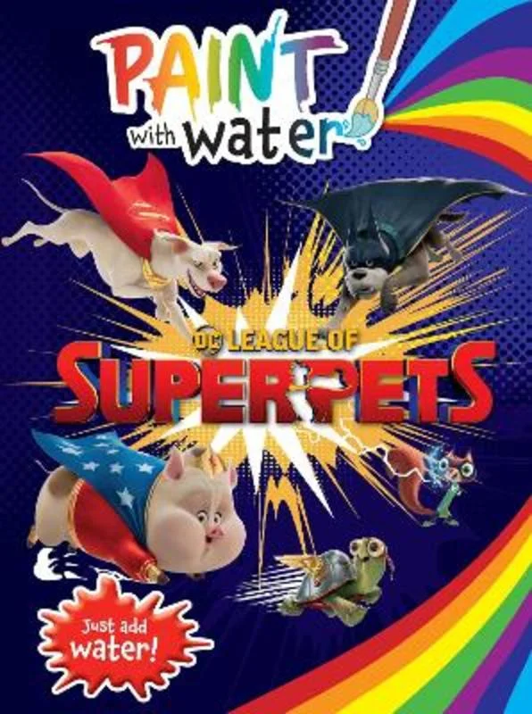-Anti-scratch scratching board AND cat bed in oneLeague of Super-Pets: Paint with Water (Dc Comics) -Anti-scratch scratching board AND cat bed in oneLeague of Super-Pets: Paint with Water (Dc Comics)