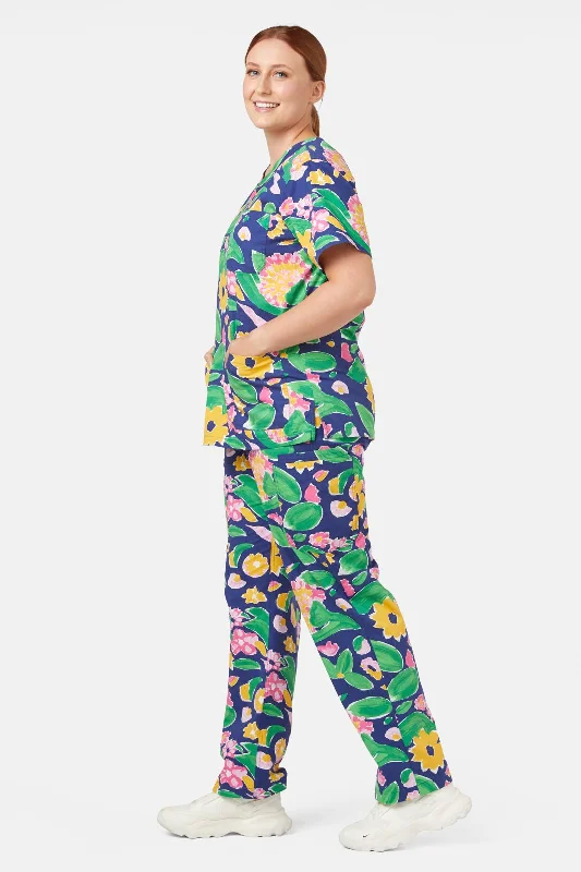  -Explosion-proof leash FOR LARGE dogsPainted Floral Scrub Set