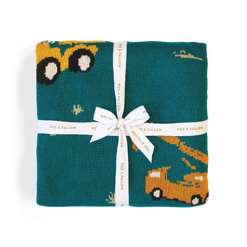 - Pregnant cat delivery room warming boxFox + Fallow Blanket | Trucks