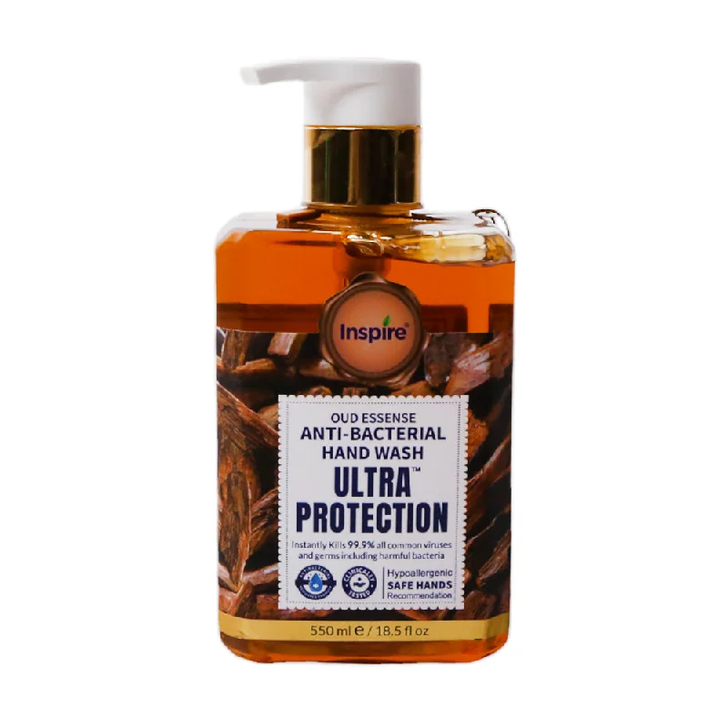 - Cat stress soothing sprayINSPIRE HAND WASH ULTRA PROTECTION OUD ESSENSE 550 ML