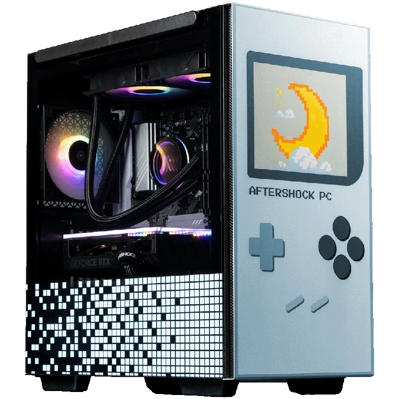 - Organic cotton dog bibsAftershock Pixel Blue Desktop Gaming PC (Ryzen 5 7500F) [RTX 4060]