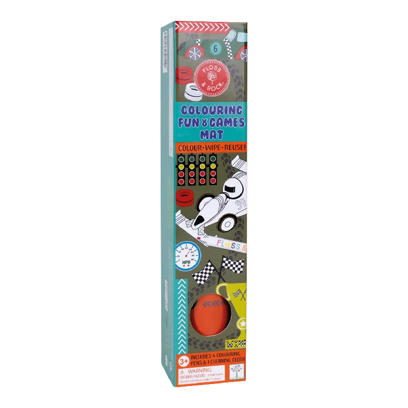 - Pet monitor with cameraColouring Fun & Games Mat | Cars