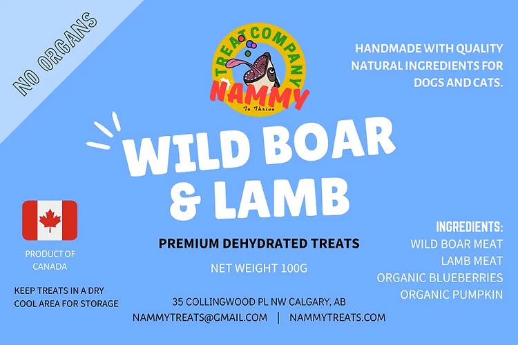  . **Price and Purchasing**  Nammy Treats Wild Boar & Lamb
