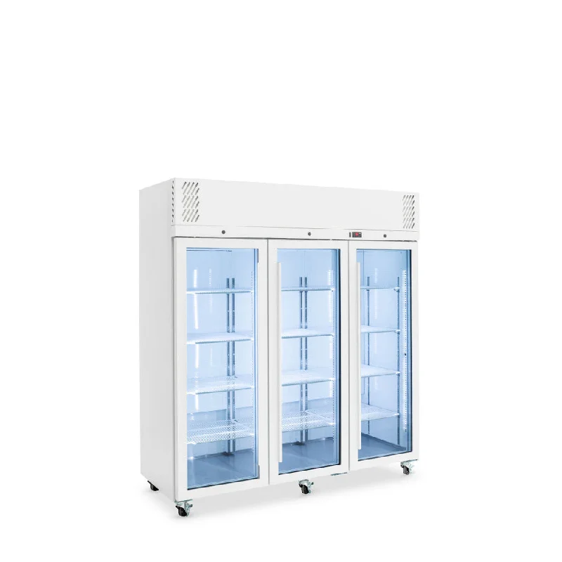 - Automatic induction pet water dispenserWilliams Pearl - Three Door White Colorbond Upright Display Refrigerator - Automatic induction pet water dispenserWilliams Pearl - Three Door White Colorbond Upright Display Refrigerator