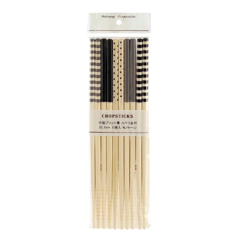 - Degradable pet feces bag22.5cm Monotone Bamboo Cooking Chopsticks
