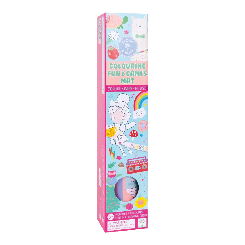 - Air box TSA certified check-inColouring Fun & Games Mat | Rainbow Fairy