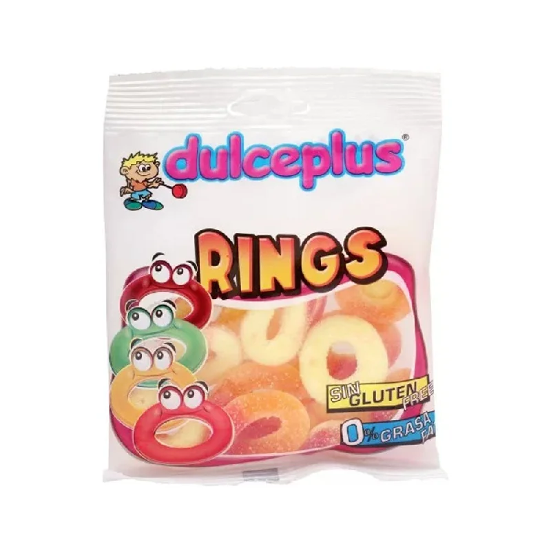 - ​​Pet toys under    yuanDULCEPLUS JELLY SOUR PEACH RINGS 100 GM