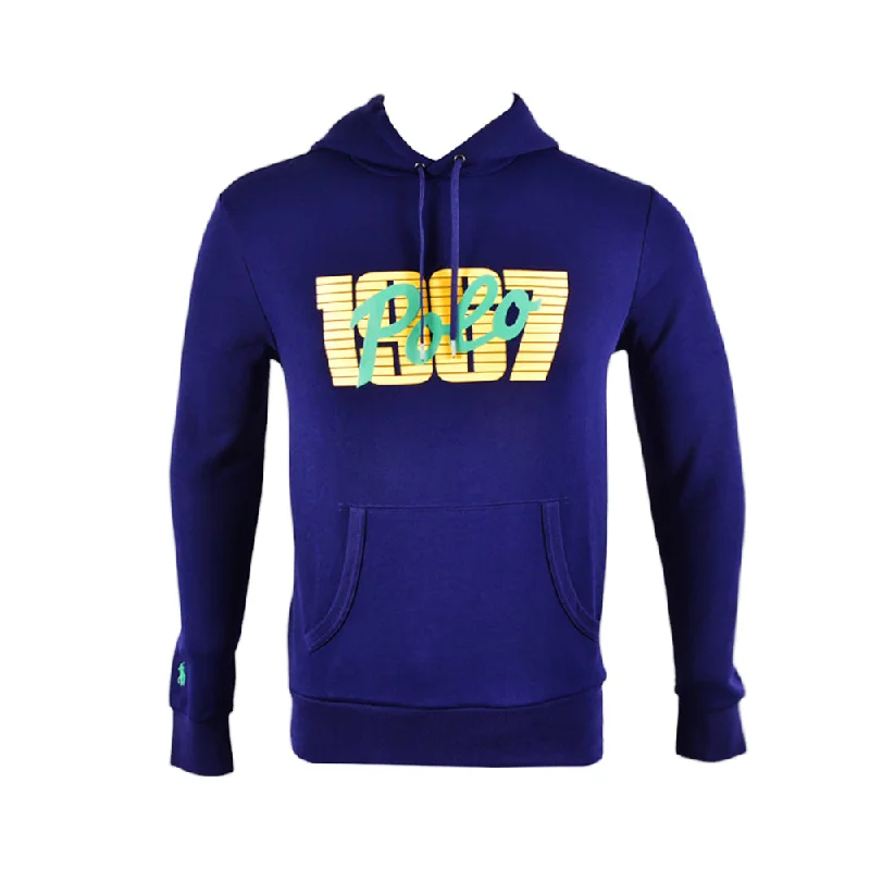 - Summer pet ice matRL MEN L/S HOODIE 736001 NVY S (IRW)