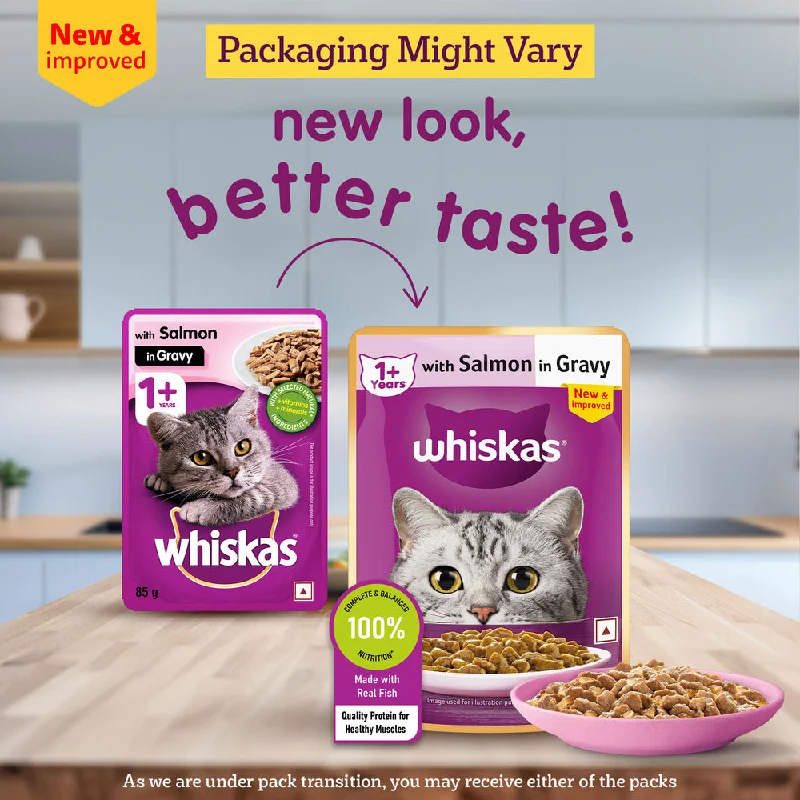 - Deodorizing cat litter tofu litterWhiskas Salmon in Gravy Meal Adult Cat Wet Food