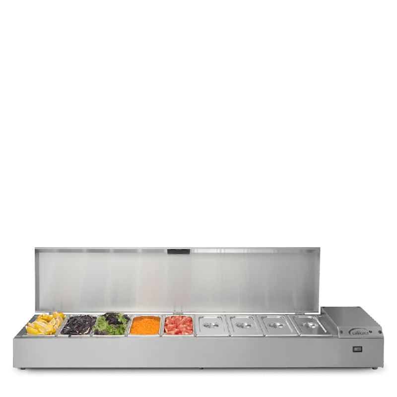 - Rabbit grass rack to prevent waste food boxWilliams Thermowell - Nine Pan Counter Top Refrigerated Well - Rabbit grass rack to prevent waste food boxWilliams Thermowell - Nine Pan Counter Top Refrigerated Well
