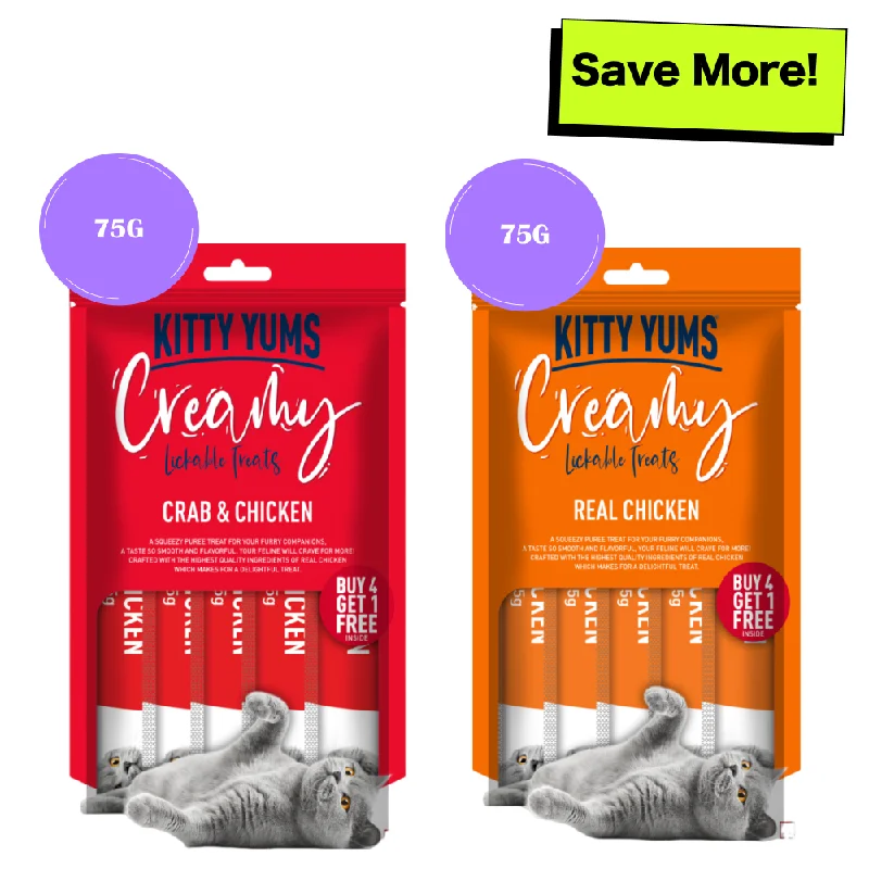  -Explosion-proof leash FOR LARGE dogsKitty Yums Real Chicken and Crab & Chicken Creamy Cat Treats Combo