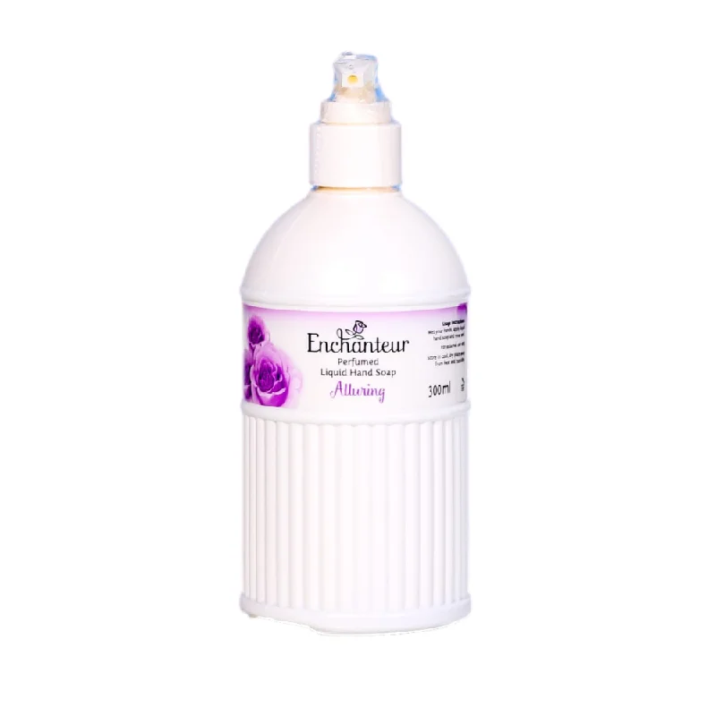 - Organic cotton dog bibsENCHANTEUR LIQUID HAND SOAP ALLURING 300 ML