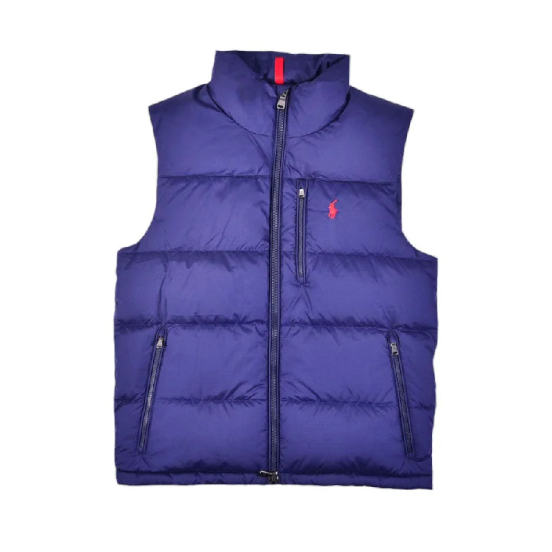 - Organic cotton dog bibsRL MEN S/L PUFFER JACKET 163005 NVY (S) (IR.W)
