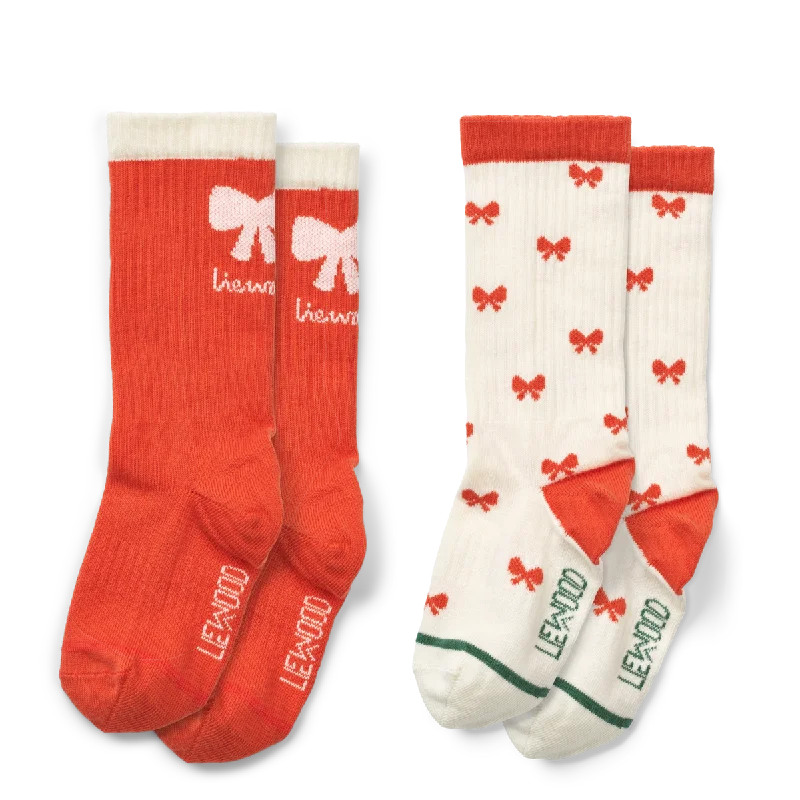 Pet ProductsLiewood Christmas Annette Socks | Holiday Bow