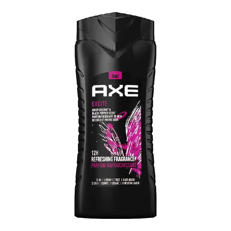 - Remote interactive pet feederAXE BODY WASH EXCITE 3 IN 1 250 ML