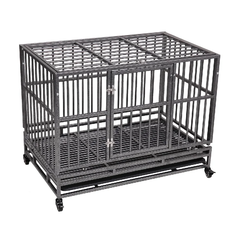 Heavy-Duty Metal Dog Kennel