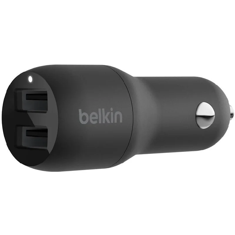 - Degradable pet feces bagBelkin Boost Charge Dual USB-A 24W Car Charger (Black)