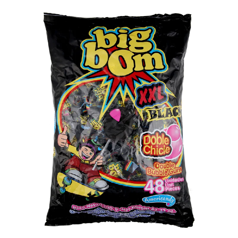 - Teething and chewing toys for puppiesBIG BOM LOLLY POP BLACK XXL 48PC PACK 1200 GM - Teething and chewing toys for puppiesBIG BOM LOLLY POP BLACK XXL 48PC PACK 1200 GM